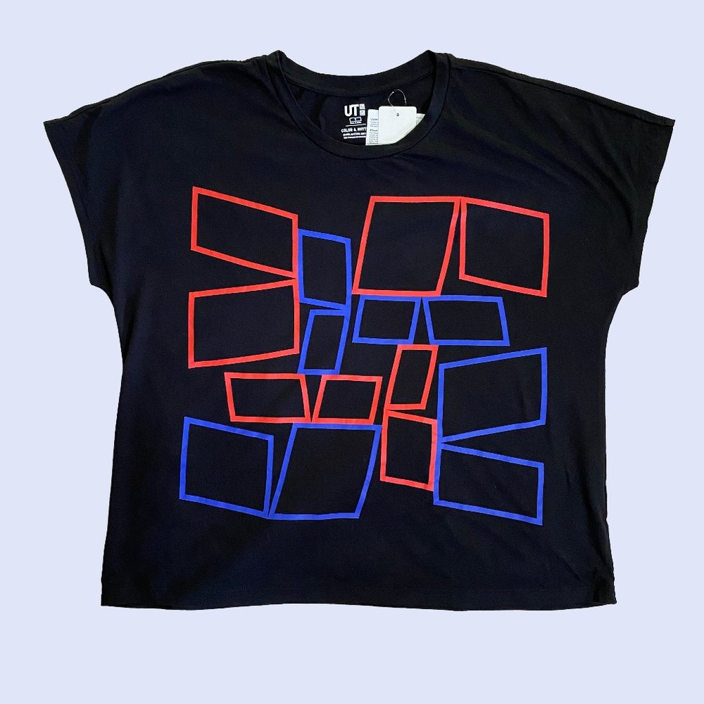 Uniqlo NWT Color & Rhythm MOMA t-shirt size S - Picture 2 of 5